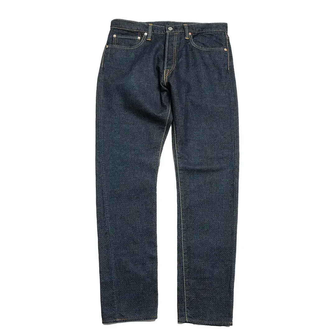 Pure Blue Japan - 12.5oz. SASHIKO RELAX TAPERED - 1170-2-ID Front