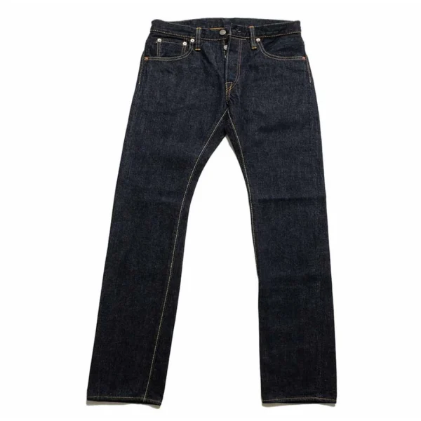 Pure Blue Japan 14oz Indigo Slim Tapered Jeans Front