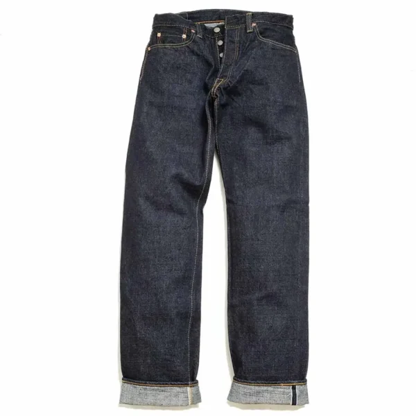 Pure Blue Japan 14oz Selvedge Denim Regular Straight Jeans Front