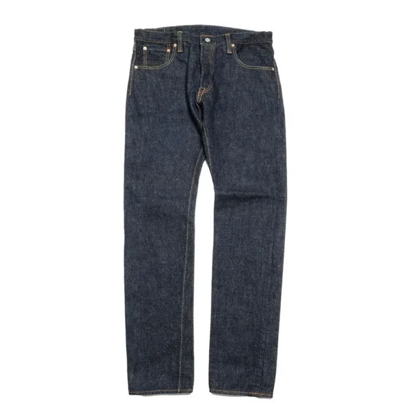Pure Blue Japan 16.5oz Slub Denim Slim Tapered Selvedge Jeans Front
