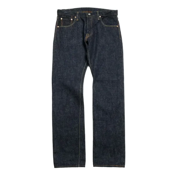 Pure Blue Japan 16.5oz Slub Denim – Slim Straight Jeans Front